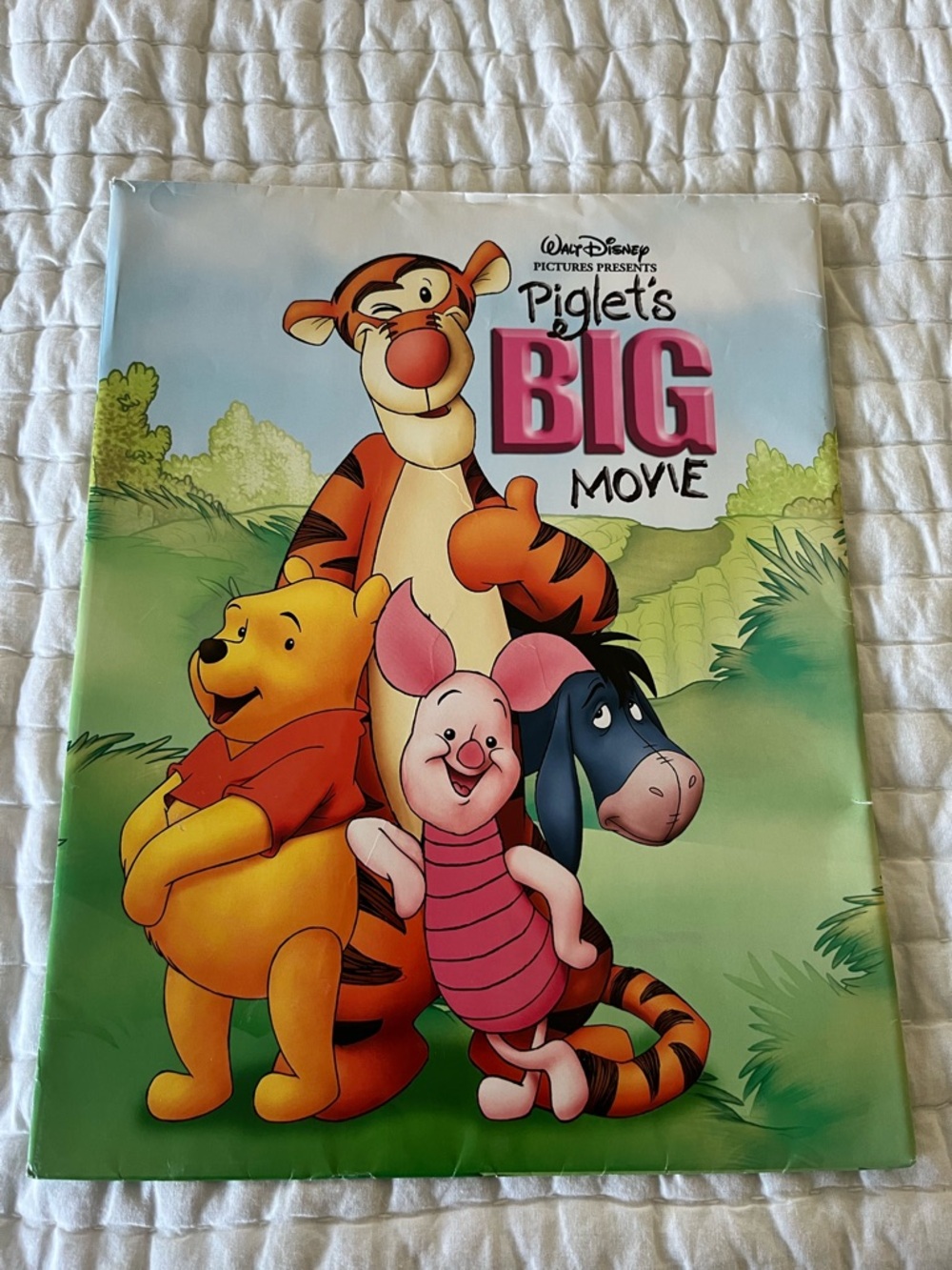 Disney Piglet's Big Movie Poster - Pink, Yellow, Orange, Green, Blue